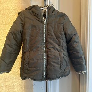 Limited Too Kids Dark Green Puffer Jacket